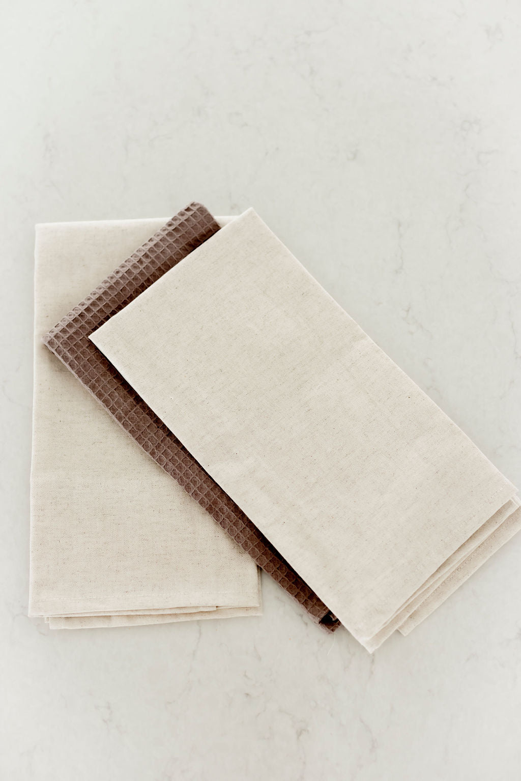 Tea Towels - Beige Love