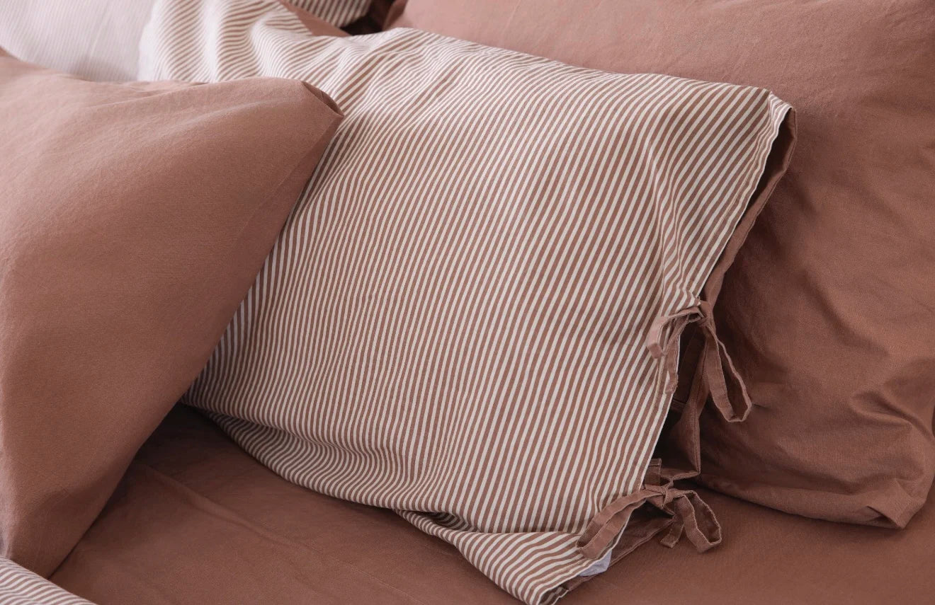 Cloud Cotton Duvet Cover - Terra