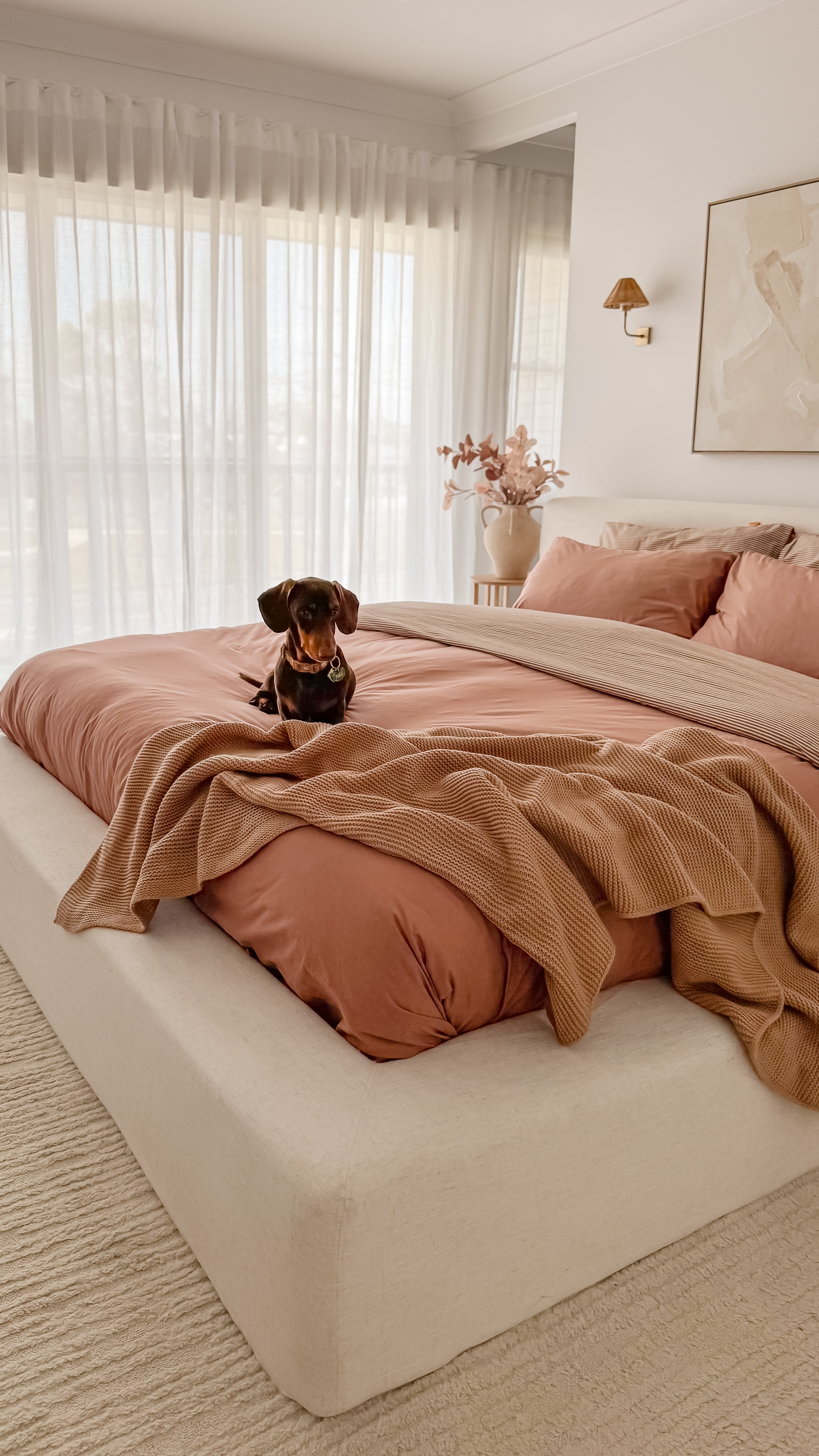 Cloud Cotton Duvet Cover - Terra