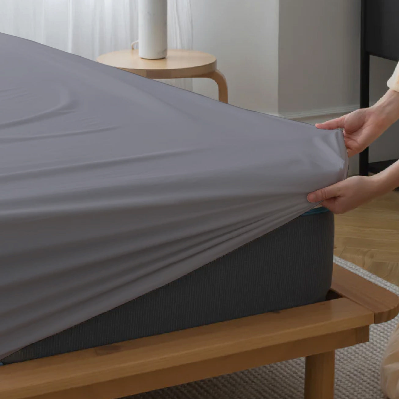 Fitted Sheets - Dark Grey