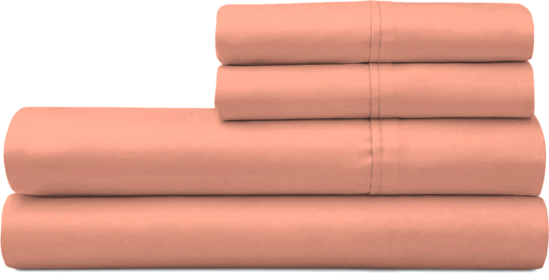 Bed Sheets - Pale Orange